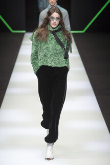 Emporio Armani Fall 2018 Ready-to-Wear , Emporio Armani осень зима 2018 , Fashion show , неделя моды в Милане , MFW , Mainstyles